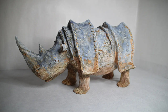 Keramik næsehorn 01 - Ponyklubben