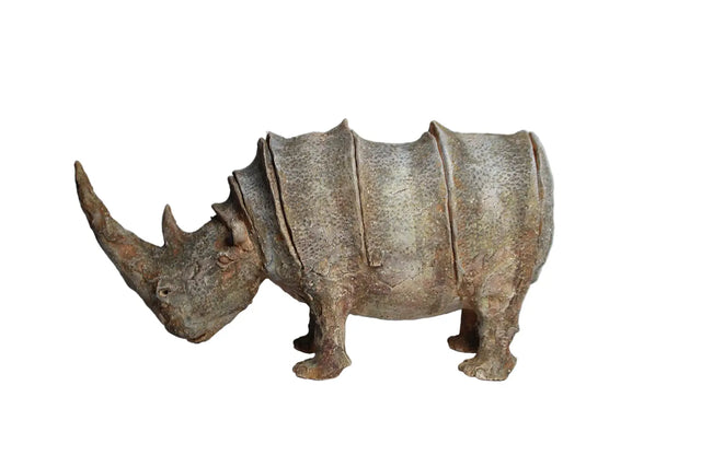 Keramik næsehorn 02