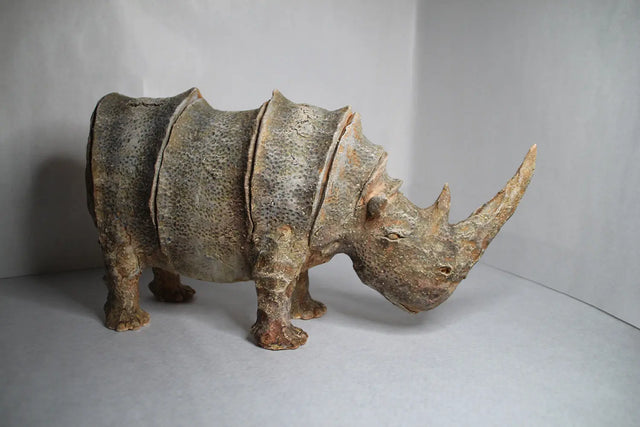 Keramik næsehorn 02 - Ponyklubben