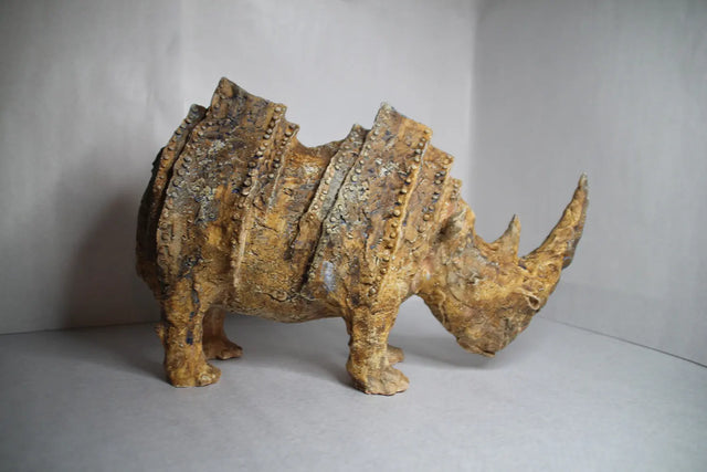 Keramik næsehorn 03