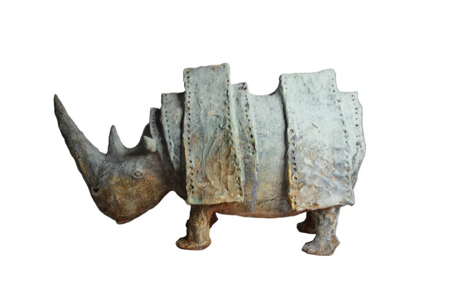 Keramik næsehorn 07