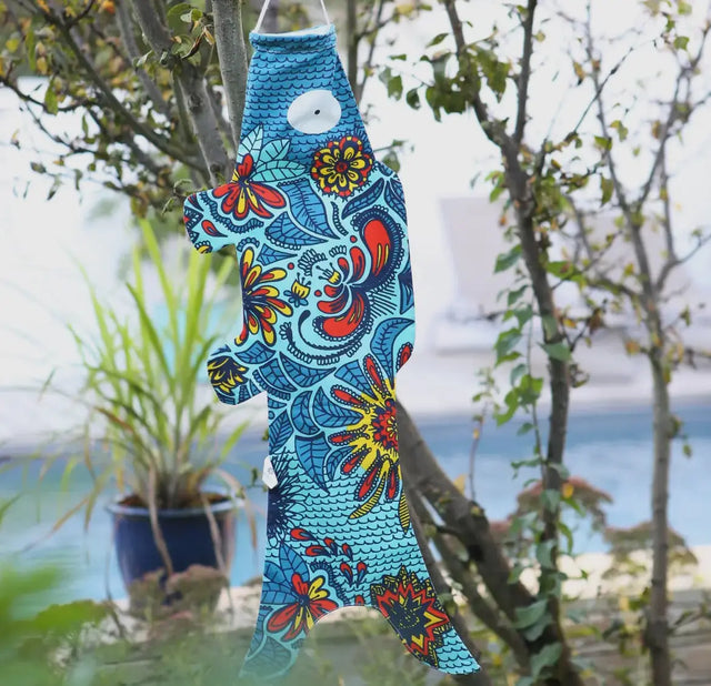Koinobori Blue Blossom - Madame Mo