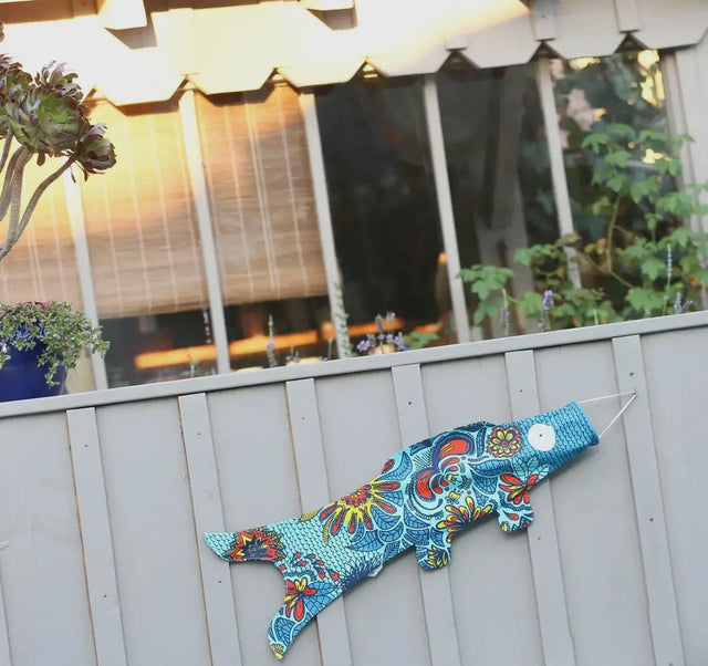 Koinobori Blue Blossom - Madame Mo