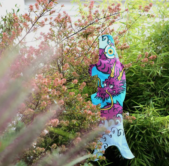 Koinobori Purple Dragon - Madame Mo