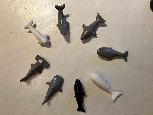 Lille spækhugger i keramik - tanata