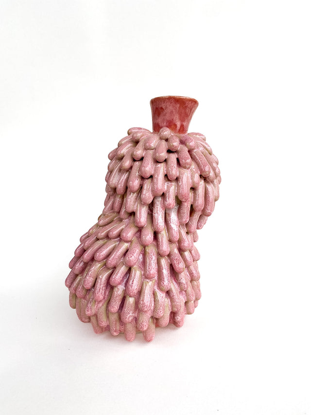 Lyserød vase - Vibeke Wang