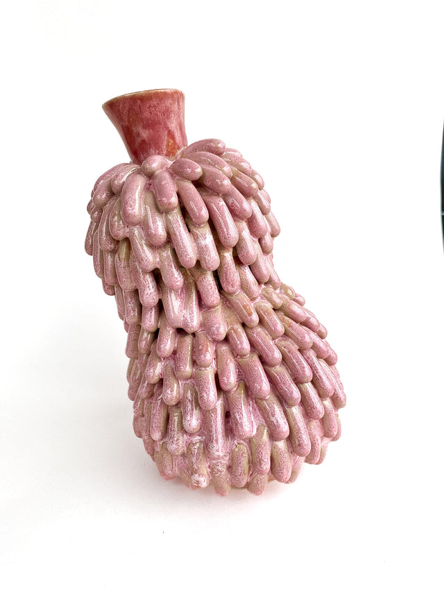 Lyserød vase - Vibeke Wang