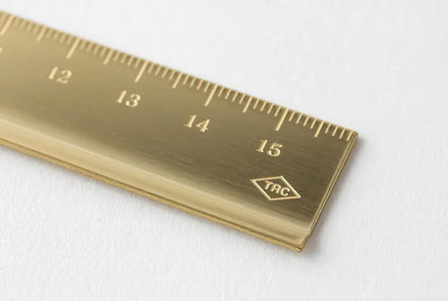 Messing Lineal - 16 cm Penco