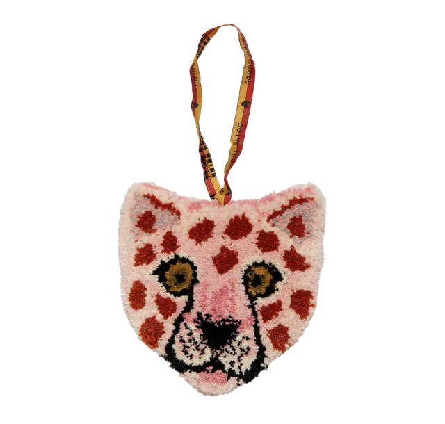 Mini ophæng - pink leopard - Doing goods