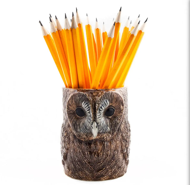 Natugle blyantsholder (ugle) - Quail