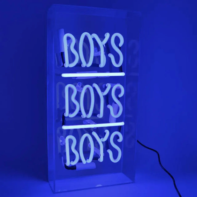Neonskilt Boys Boys Boys Locomocean