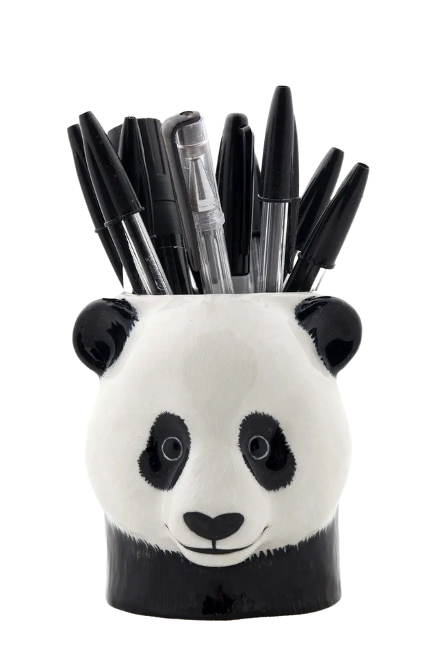 Panda blyantsholder quail