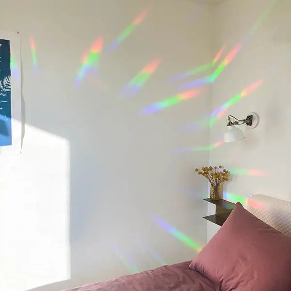 Regnbuemagi Rainbow Drizzle - klistermærke til vindue - Botanopia