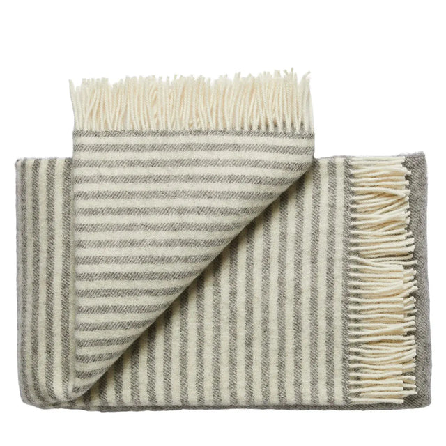 Silkeborg Uldspinderi - uldtæppe - Bogø (Light nordic grey) - Silkeborg Uldspinderi