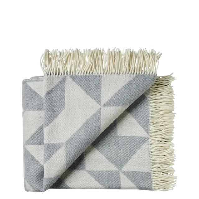 Silkeborg Uldspinderi - uldtæppe - Twist a Twill (light grey) - Silkeborg Uldspinderi