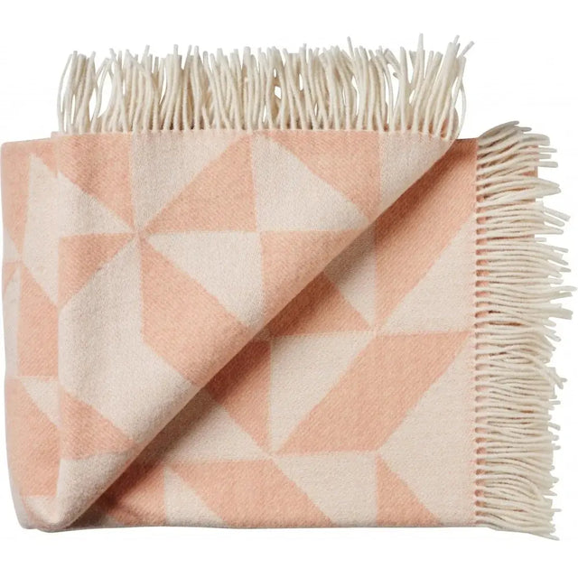 Silkeborg Uldspinderi - uldtæppe - Twist a Twill  (rose) - Silkeborg Uldspinderi