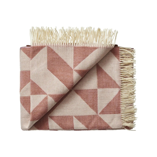 Silkeborg Uldspinderi - uldtæppe - Twist a Twill  (rusty rose) - Silkeborg Uldspinderi