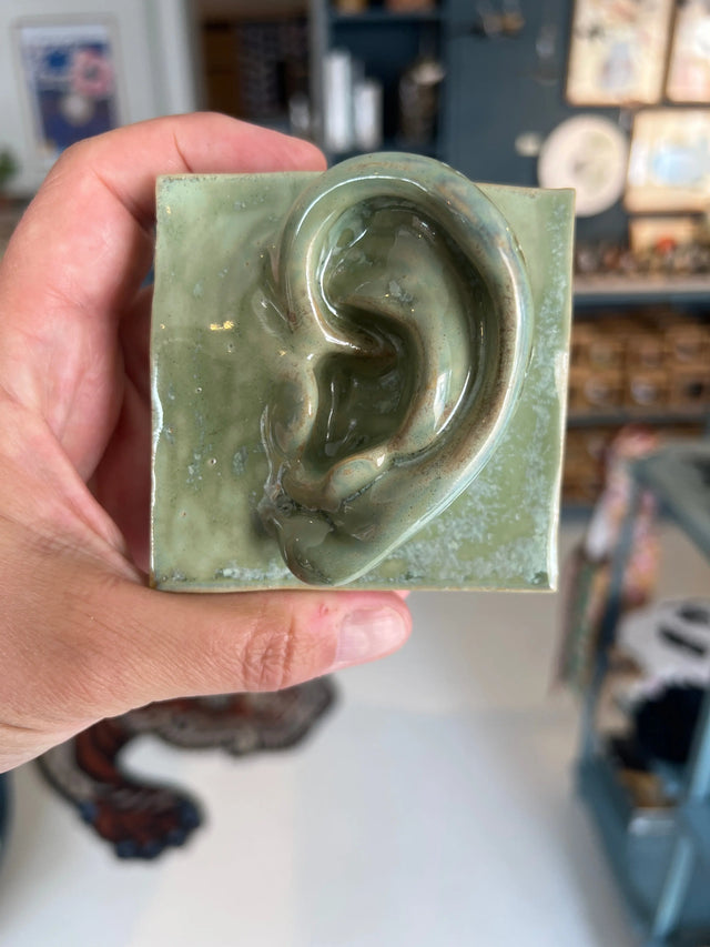 Square Ear (L) 02 - keramik - Laoru Laoru