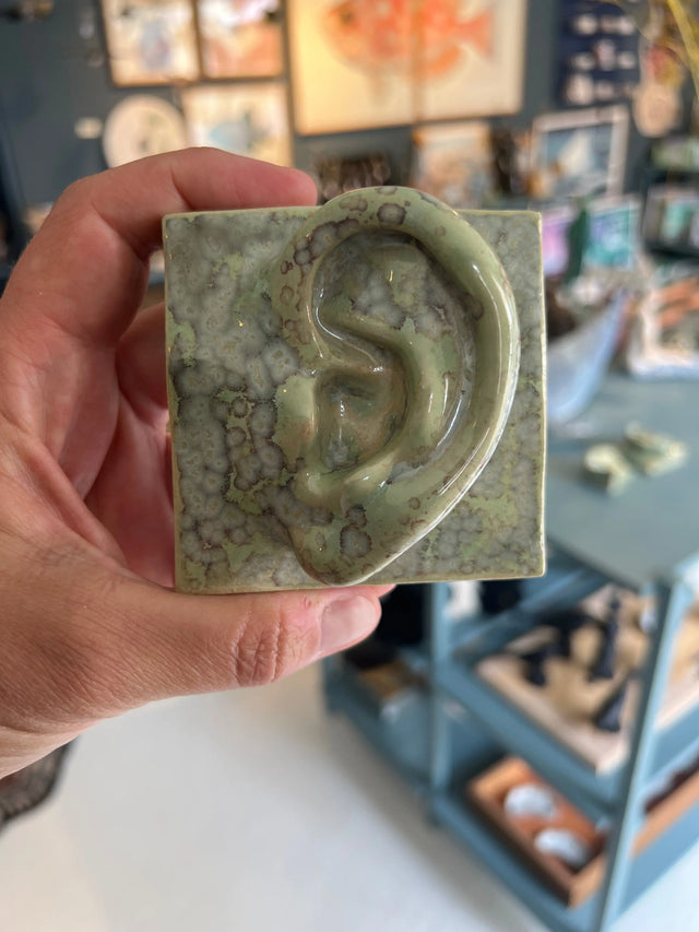 Square Ear (L) 04 - keramik - Laoru Laoru