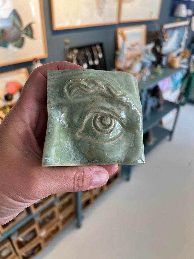 Square Eye (L) 02 - keramik - Laoru Laoru