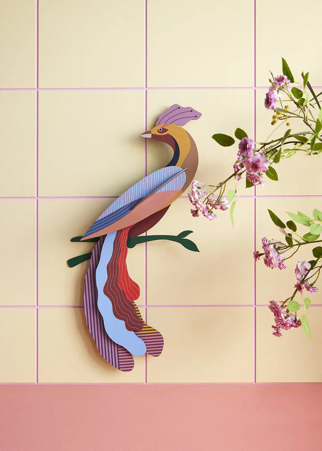 Vægdekoration - paradis fugl (nusa) - Studio Roof