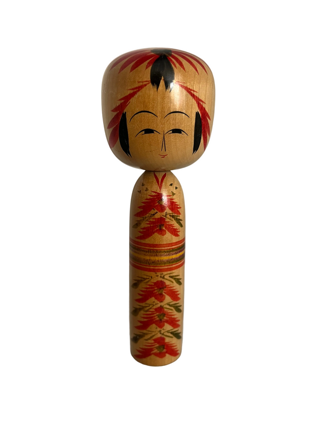 Vintage Kokeshi dukke 18 cm (03) - Ponyklubben