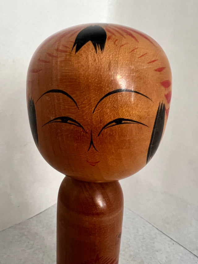 Vintage Kokeshi dukke 18 cm (04) - Ponyklubben