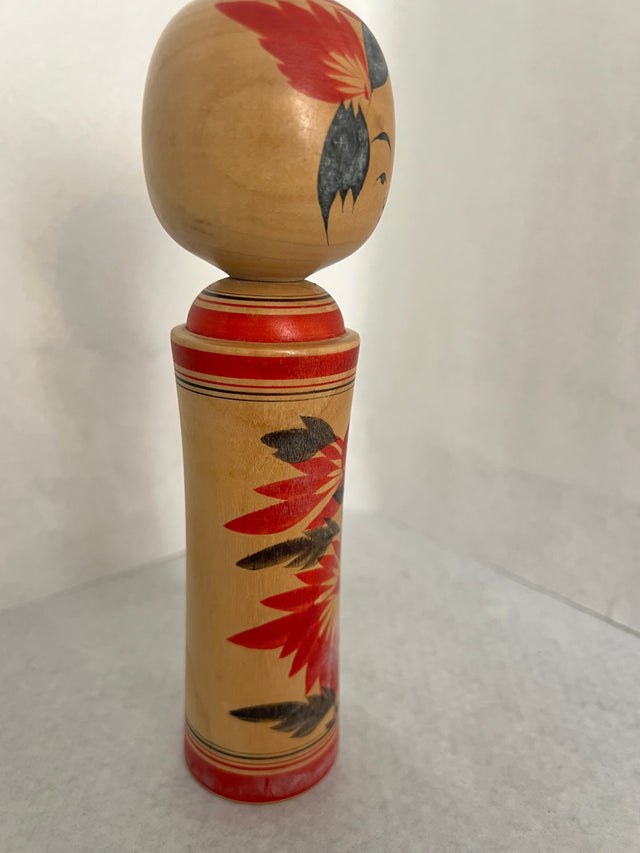 Vintage Kokeshi dukke 18 cm (05) - Ponyklubben