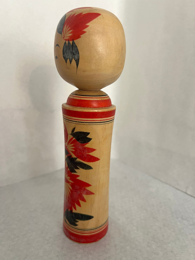 Vintage Kokeshi dukke 18 cm (05) - Ponyklubben