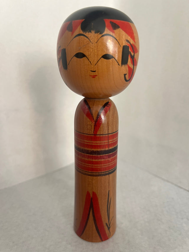 Vintage Kokeshi dukke 18 cm (06) - Ponyklubben