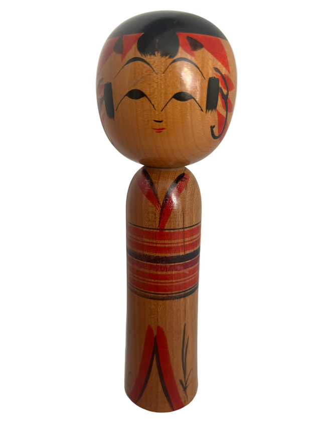 Vintage Kokeshi dukke 18 cm (06) - Ponyklubben