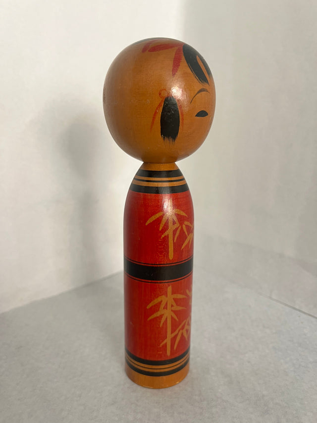 Vintage Kokeshi dukke 20 cm (02) - Ponyklubben