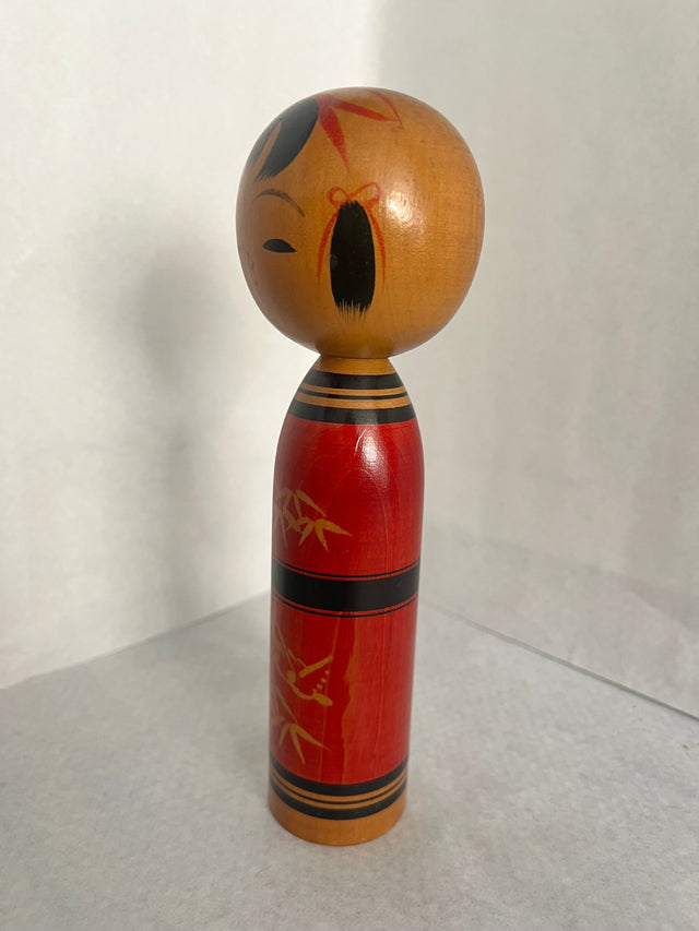 Vintage Kokeshi dukke 20 cm (02) - Ponyklubben