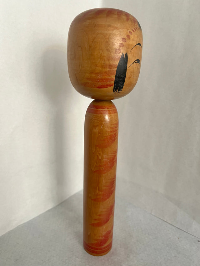 Vintage Kokeshi dukke 30 cm (01) - Ponyklubben