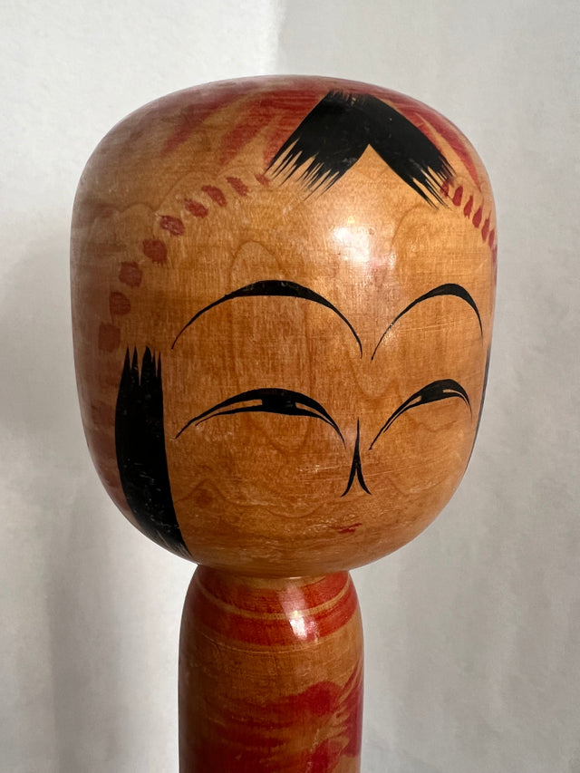 Vintage Kokeshi dukke 30 cm (01) - Ponyklubben