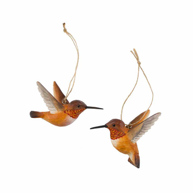 Flyvende kolibri (orange) - træfugl - Wildlife Garden