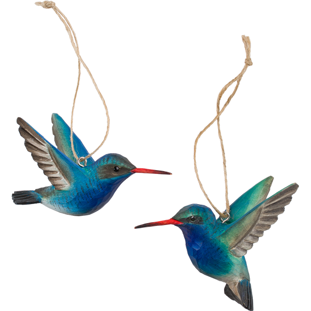 Flyvende kolibri - blå - Wildlife Garden
