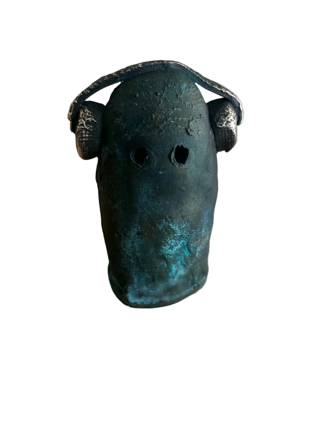 Booh 14 - lille bronze skulptur - håndlavet af Harritsø