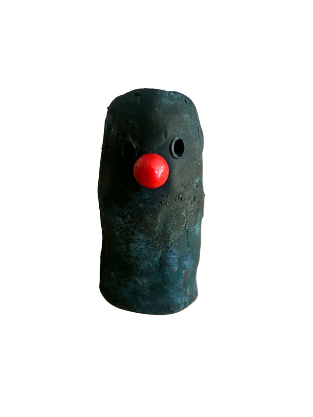 Booh 09 - lille bronze skulptur - håndlavet af Harritsø