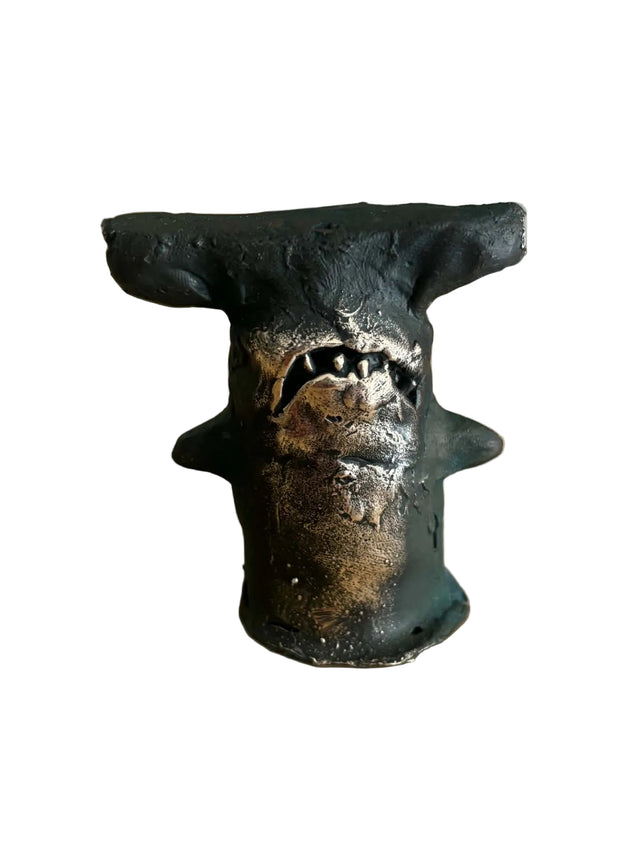 Booh 12 - lille bronze skulptur - håndlavet af Harritsø