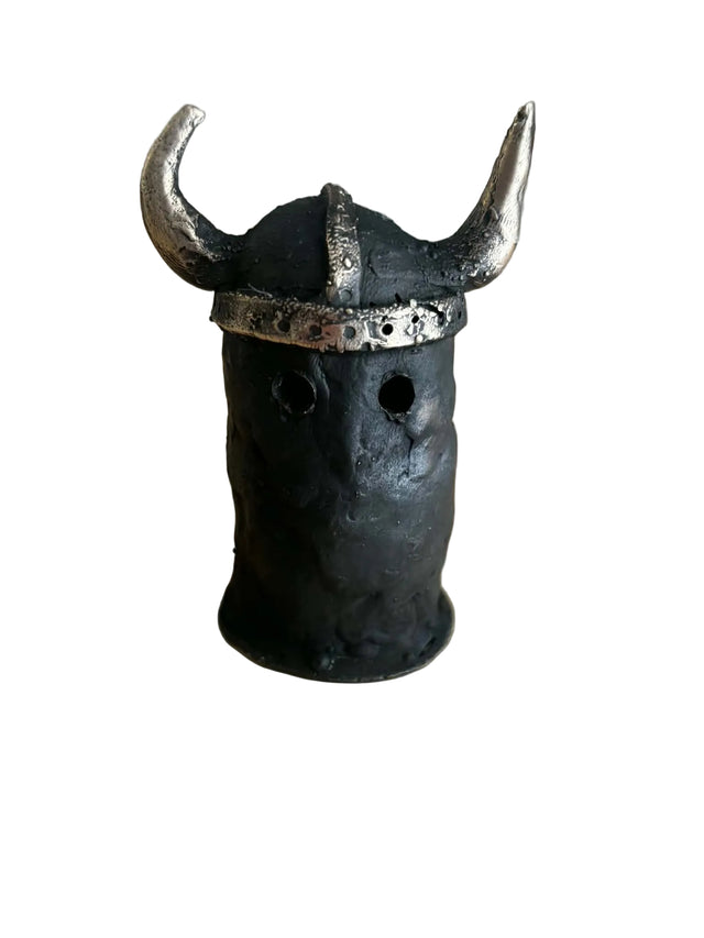Booh 10 - lille bronze skulptur - håndlavet af Harritsø