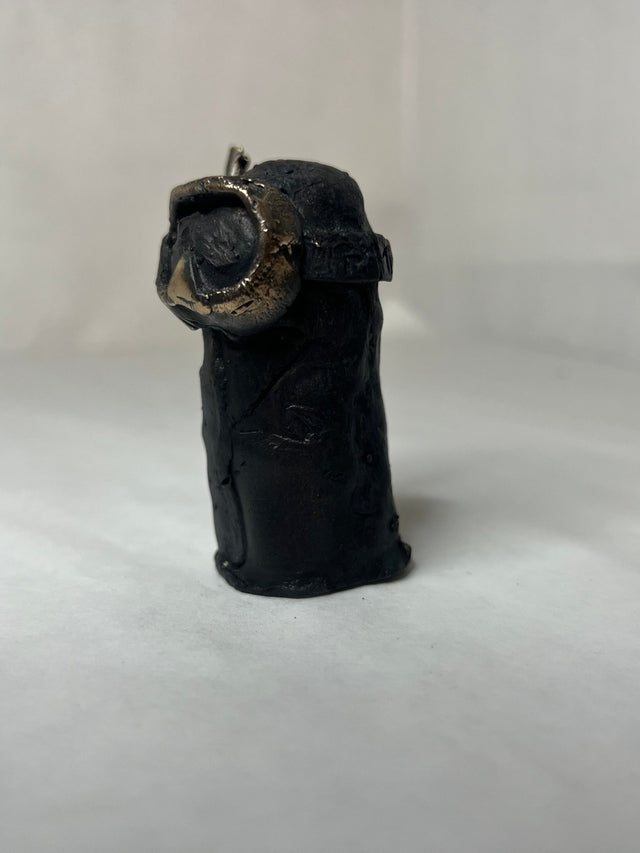 Booh 03 - lille bronze skulptur - håndlavet af Harritsø