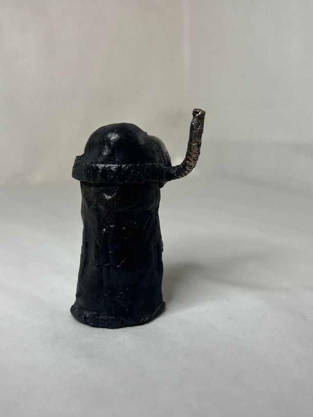 Booh 03 - lille bronze skulptur - håndlavet af Harritsø