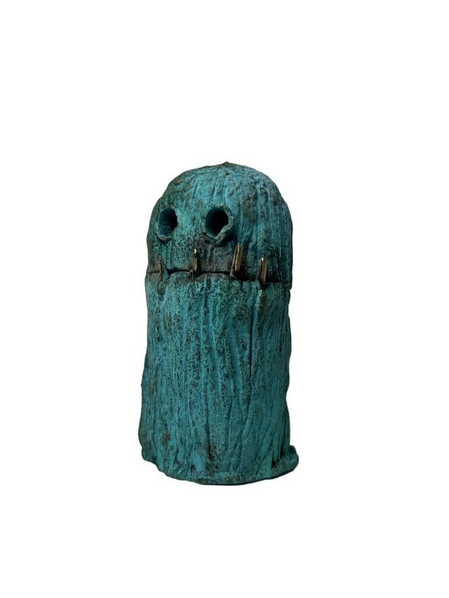 Booh 04 - lille bronze skulptur - håndlavet af Harritsø