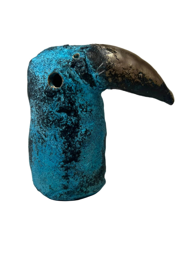 Booh 06 - lille bronze skulptur - håndlavet af Harritsø