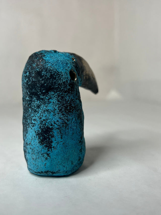 Booh 06 - lille bronze skulptur - håndlavet af Harritsø