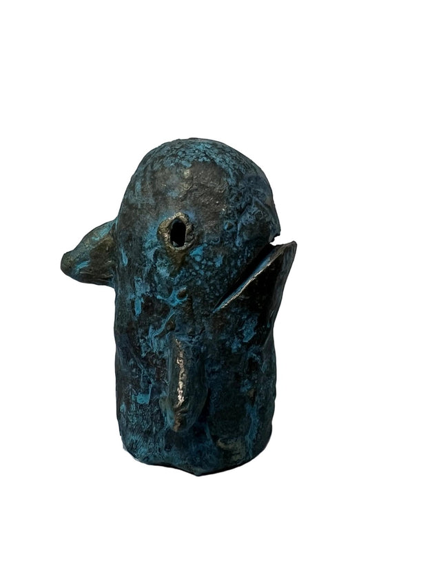 Booh 05 - lille bronze skulptur - håndlavet af Harritsø