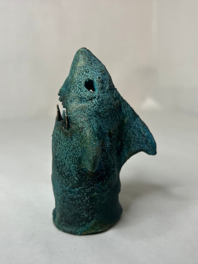 Booh 01 - lille bronze skulptur - håndlavet af Harritsø
