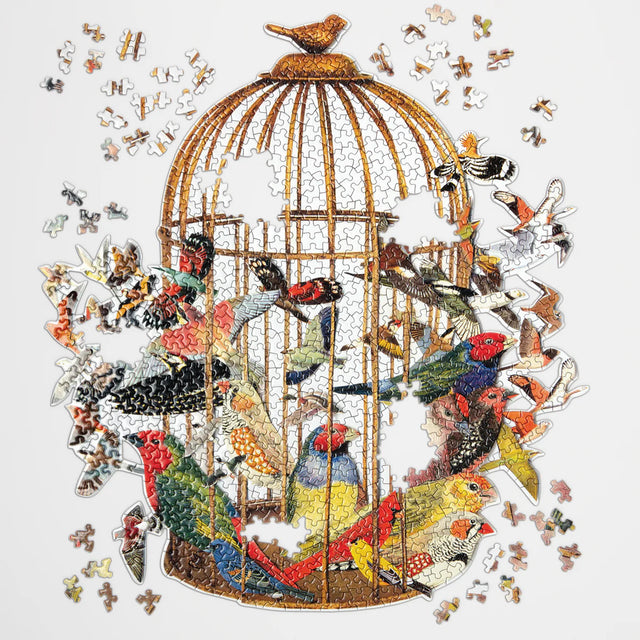 Puslespil Bouquet of Birds - Zikzak