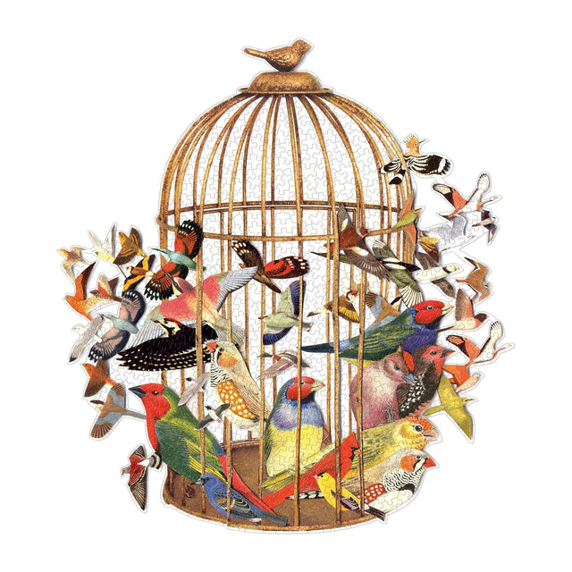 Puslespil Bouquet of Birds - Zikzak